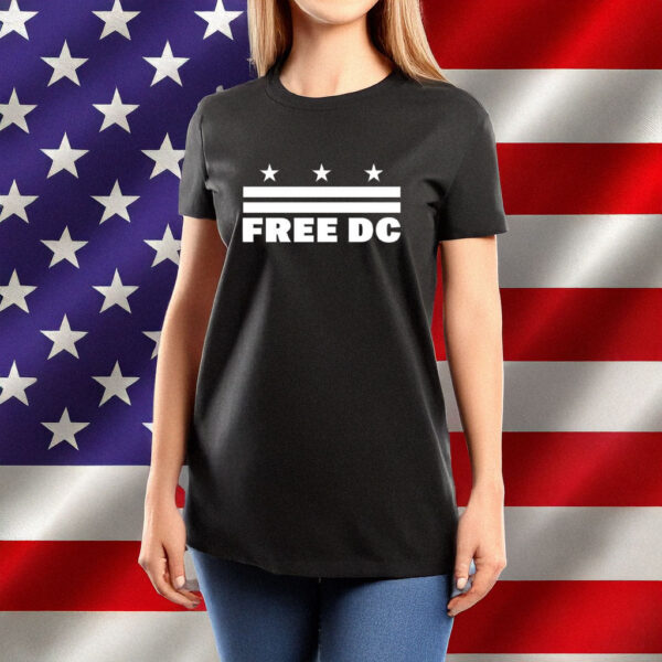 Stand for Democracy & Equal Rights, Free DC Protest Shirt