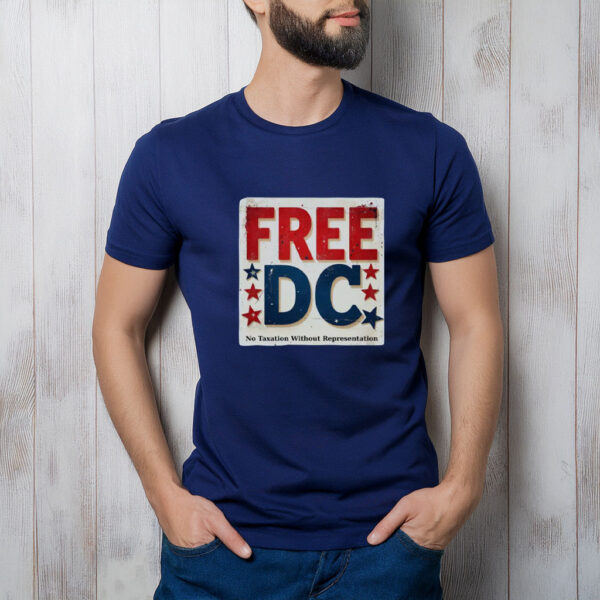 Statehood for Washington DC Tee, Free DC T-Shirt