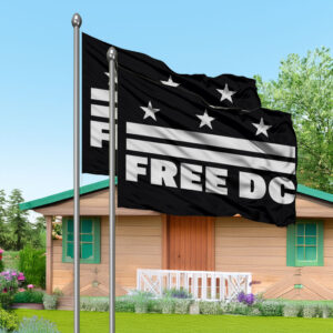 Support Home Rule & Democracy, Free DC Movement Flag