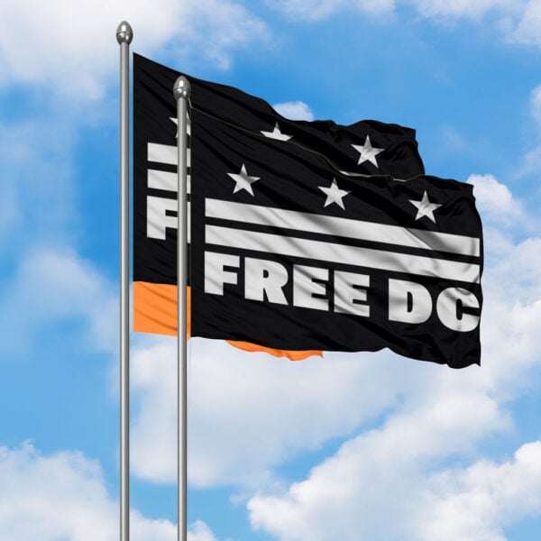 Support Home Rule & Democracy, Free DC Movement Flag