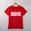 Washington D.C. Statehood Activist Tee, Free DC T-Shirt