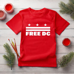 Washington D.C. Statehood Activist Tee, Free DC T-Shirt