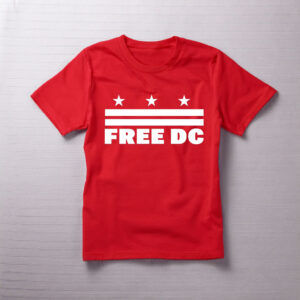Washington D.C. Statehood Activist Tee, Free DC T-Shirt