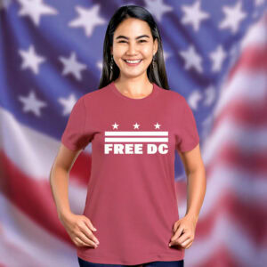 Washington D.C. Statehood Political Protest Tee, Free DC T-Shirt
