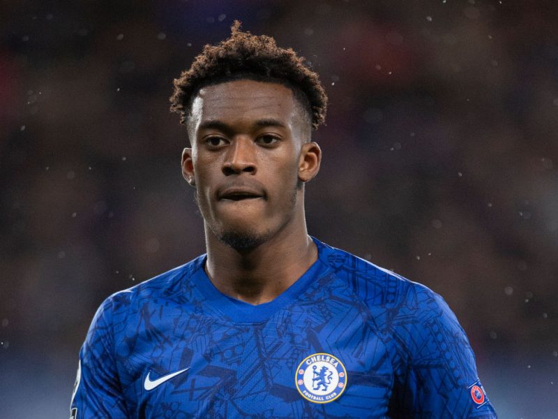LONDON, ENGLAND - DECEMBER 10: Callum Hudson-Odoi of Chelsea during the UEFA Champions League group H match between Chelsea FC and Lille OSC at Stamford Bridge on December 10, 2019 in London, United Kingdom. (Photo by Visionhaus)