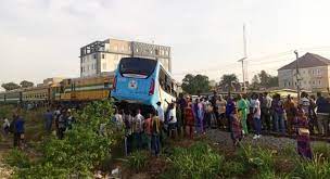 Lagos govt staff bus crushes