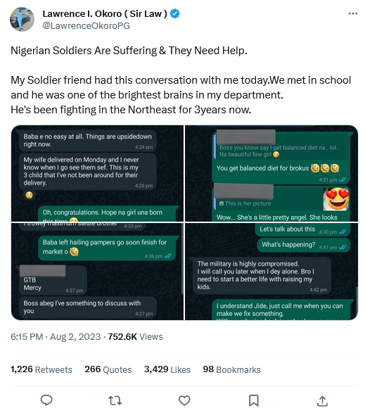 2023 08 03 at 11 42 34 Lawrence I Okoro Sir Law on Twitter