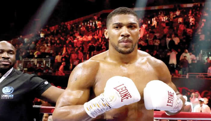 I don’t want my son to box – says Anthony Joshua