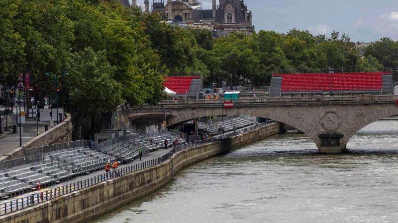 Olympics men’s triathlon postponed over River Seine pollution