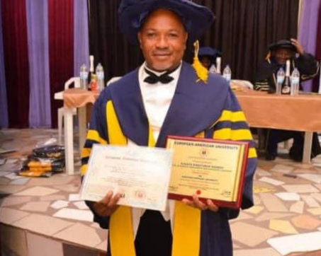 Doctorate honour for leadership