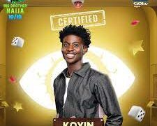 Koyin breaks down on Big Brother Naija