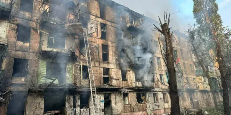 Russia aerial barrage