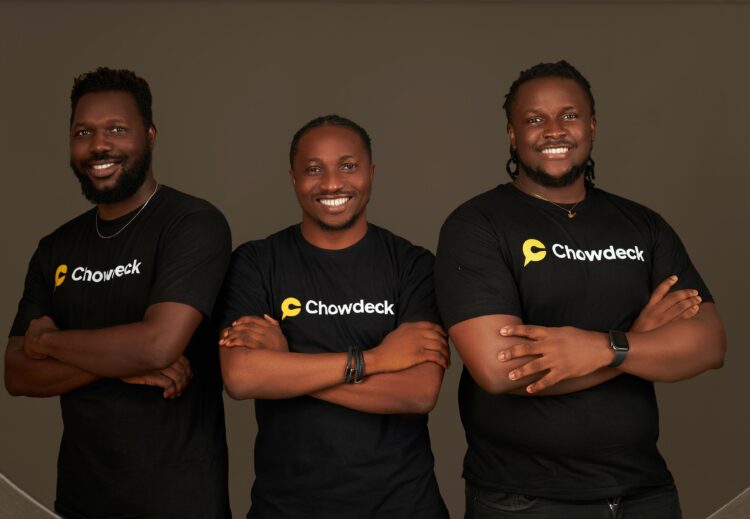 Chowdeck funding
