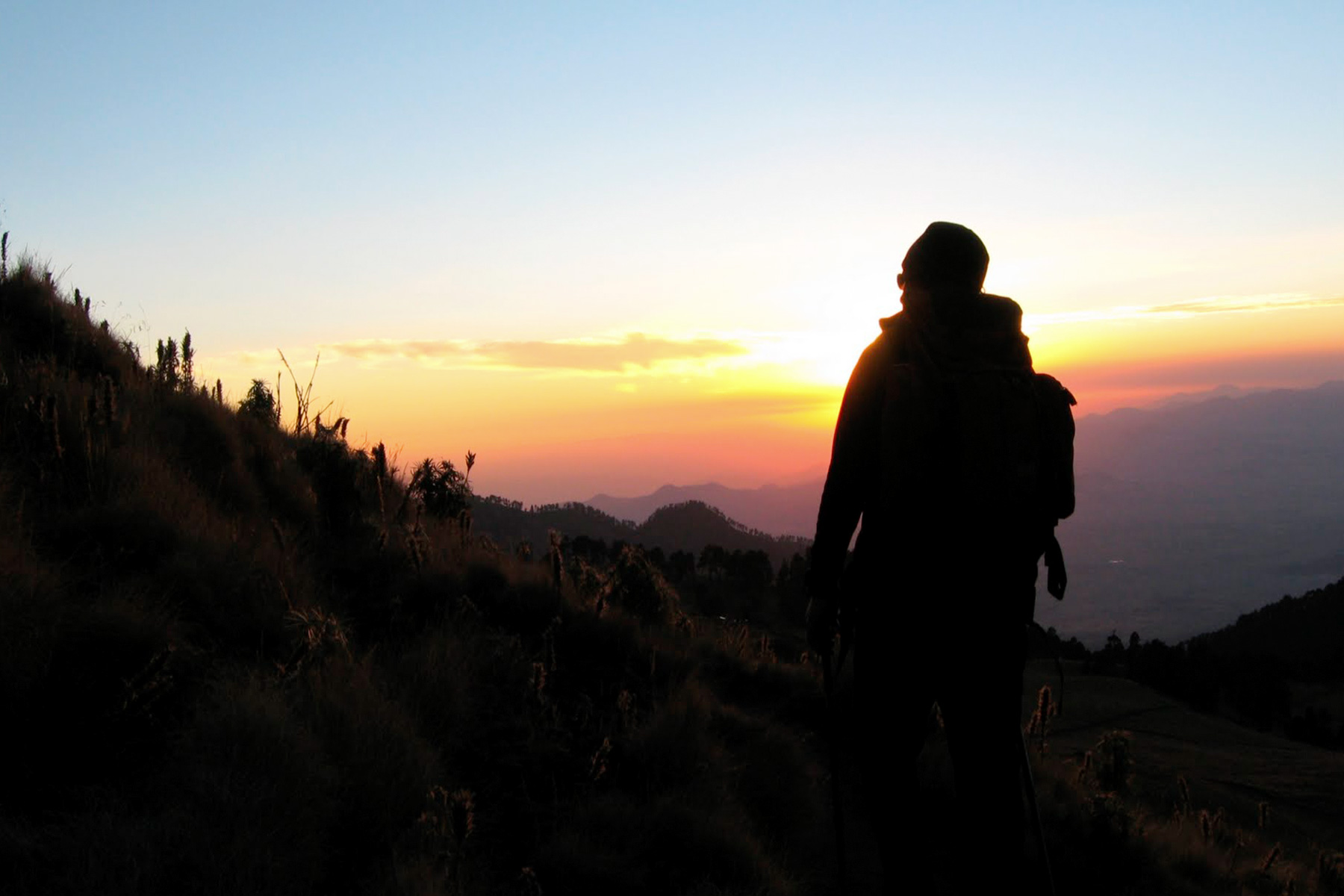 Iztaccihuatl atardecer