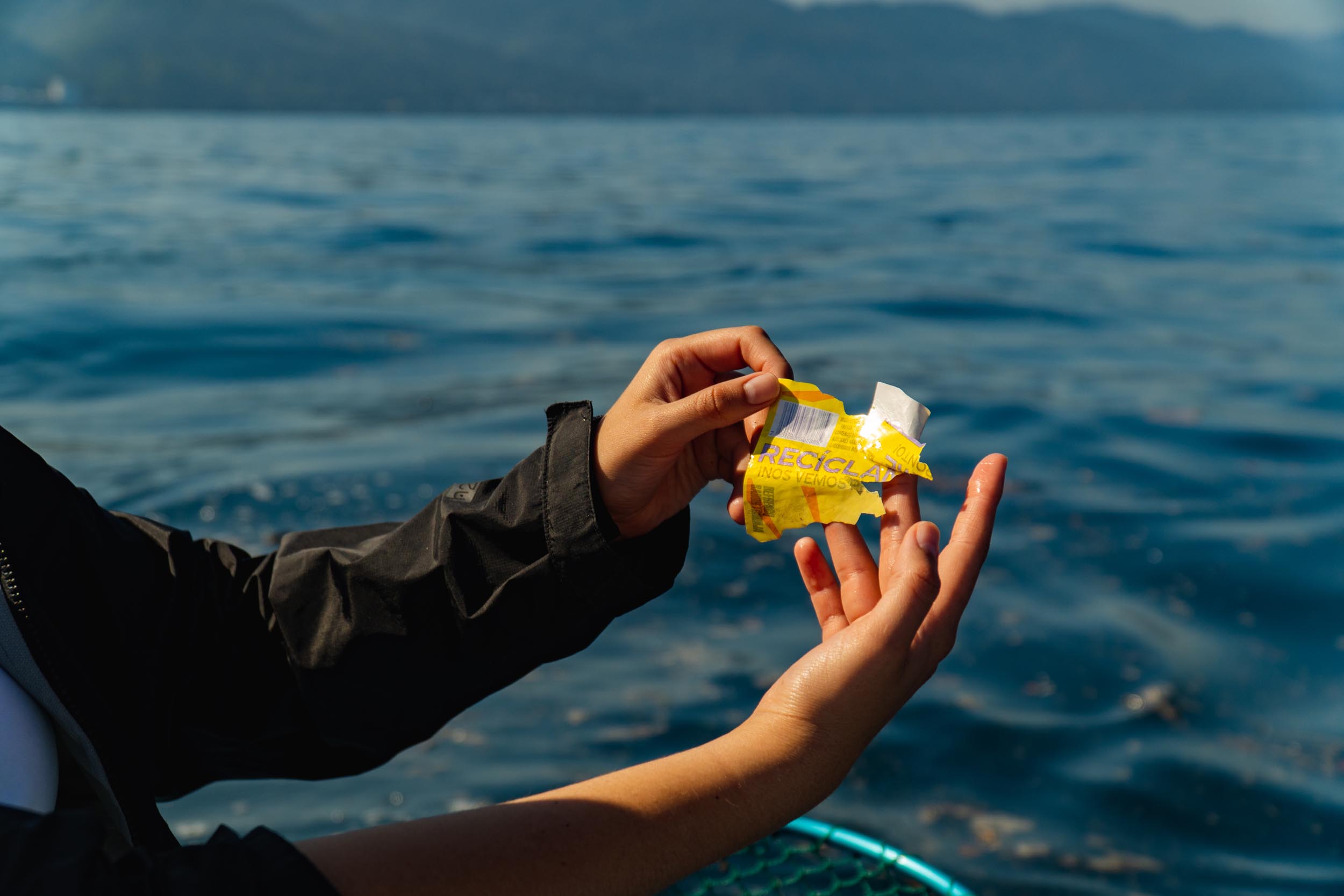 Limpieza mar Luca Benedetti