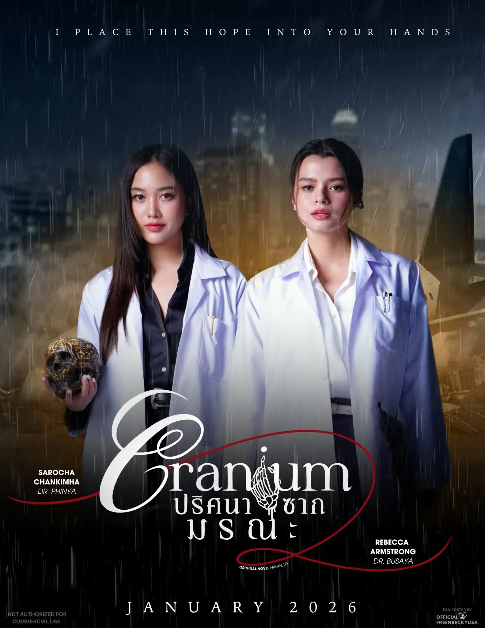 FreenBecky Media 5 Freen Sarocha and Becky Armstrong in Cranium (2026), a bold and cinematic series