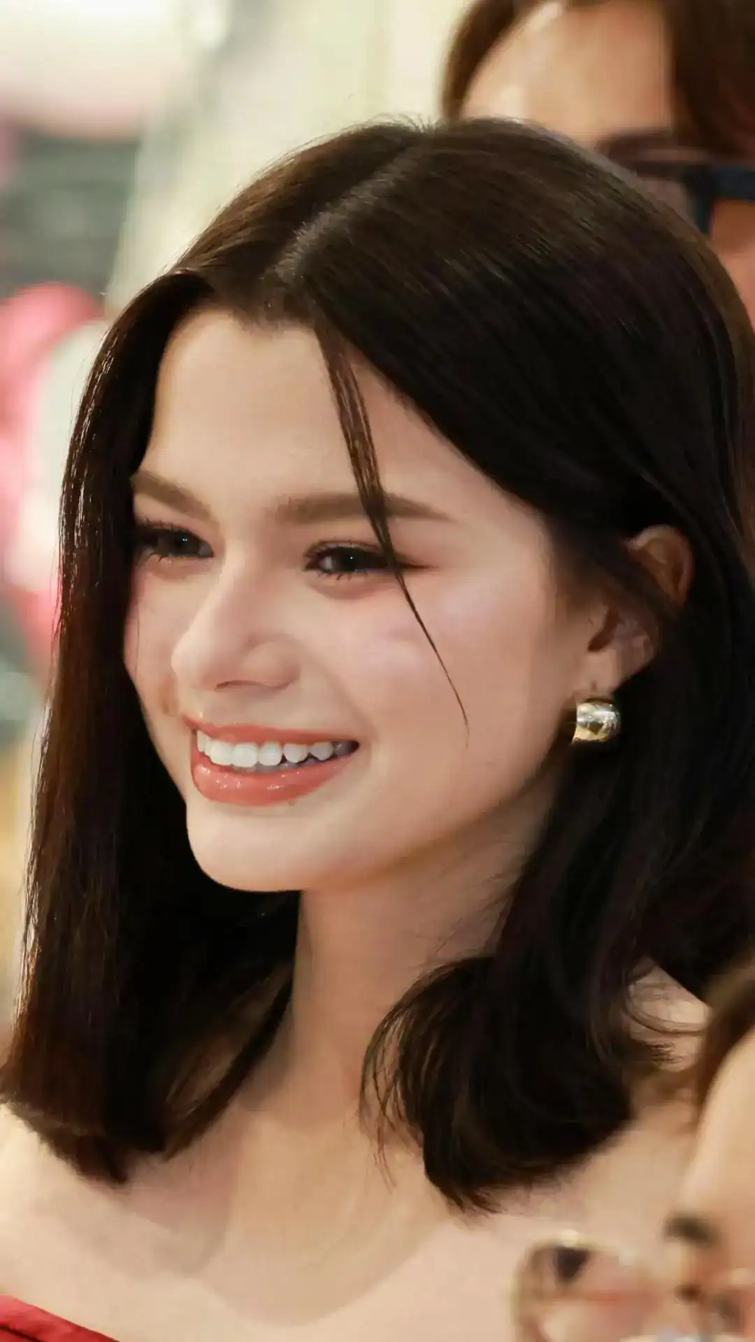 Becky Armstrong posing for a singer–actress promotional portrait.