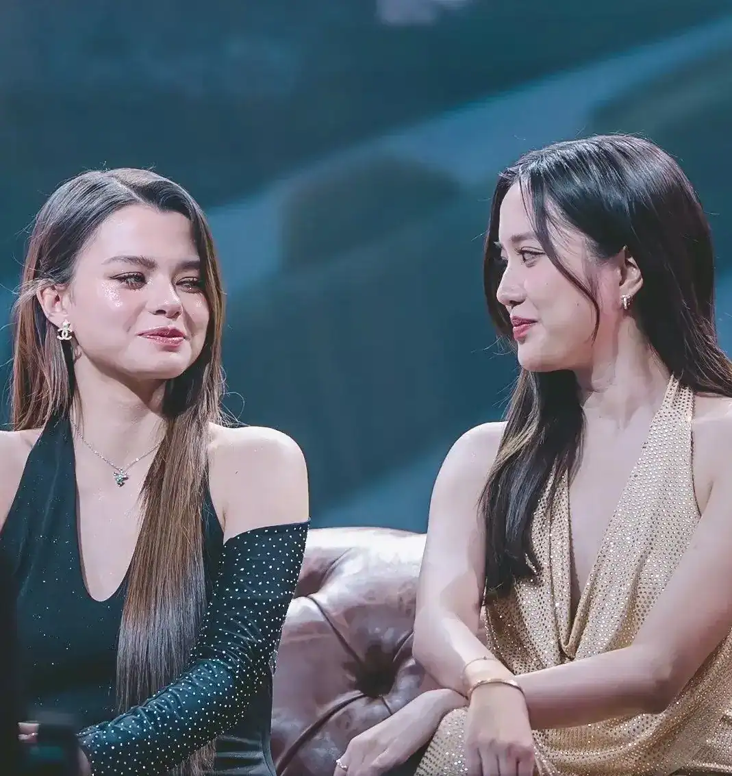 Freen and Becky photographed on the red carpet at The Loyal Pin gala.