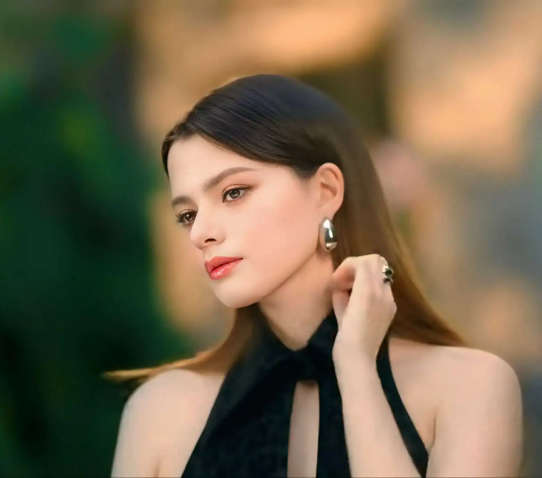 Becky Armstrong modeling for Chanel 2025 campaign.