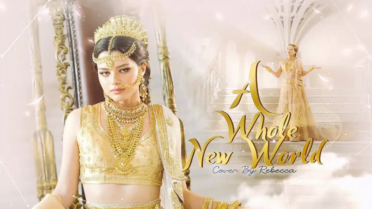 Becky Armstrong singing A Whole New World cover.