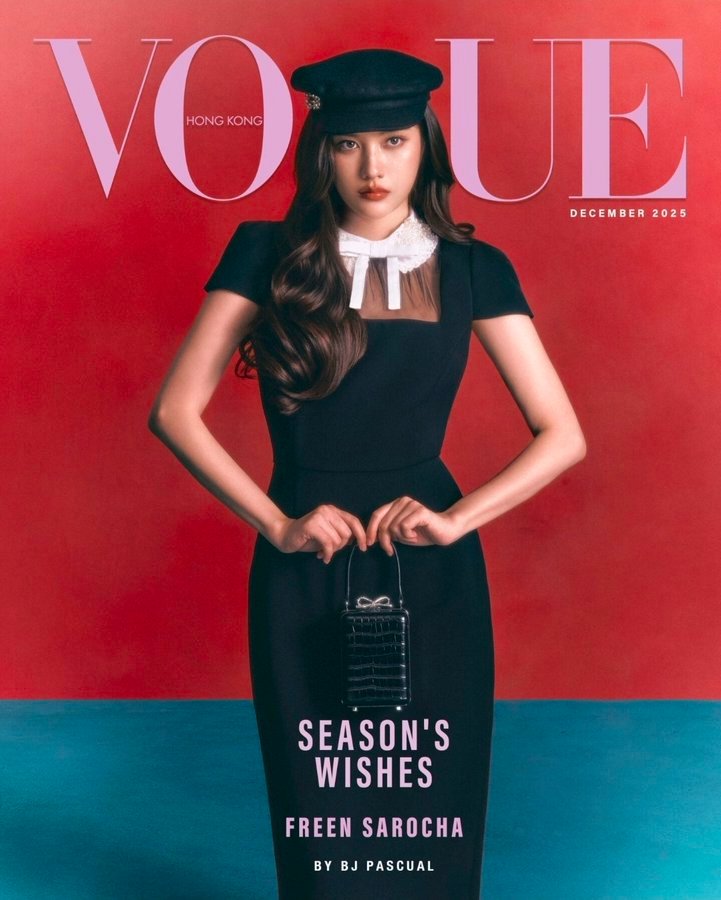 Freen Sarocha featured in Vogue Hong Kong coverage, December 2025