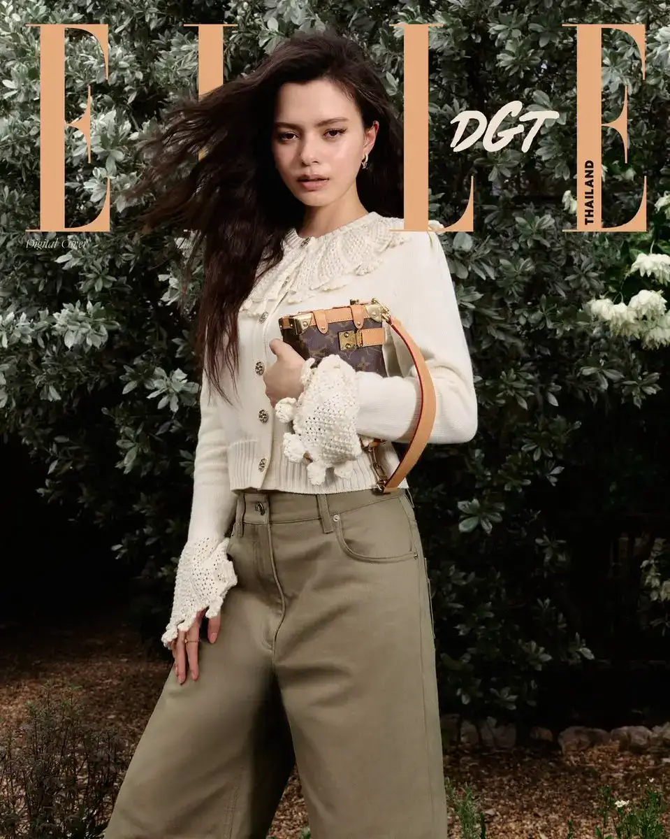 Becky Armstrong on the ELLE Thailand digital cover, June 2026, wearing Louis Vuitton Pre-Fall 2026