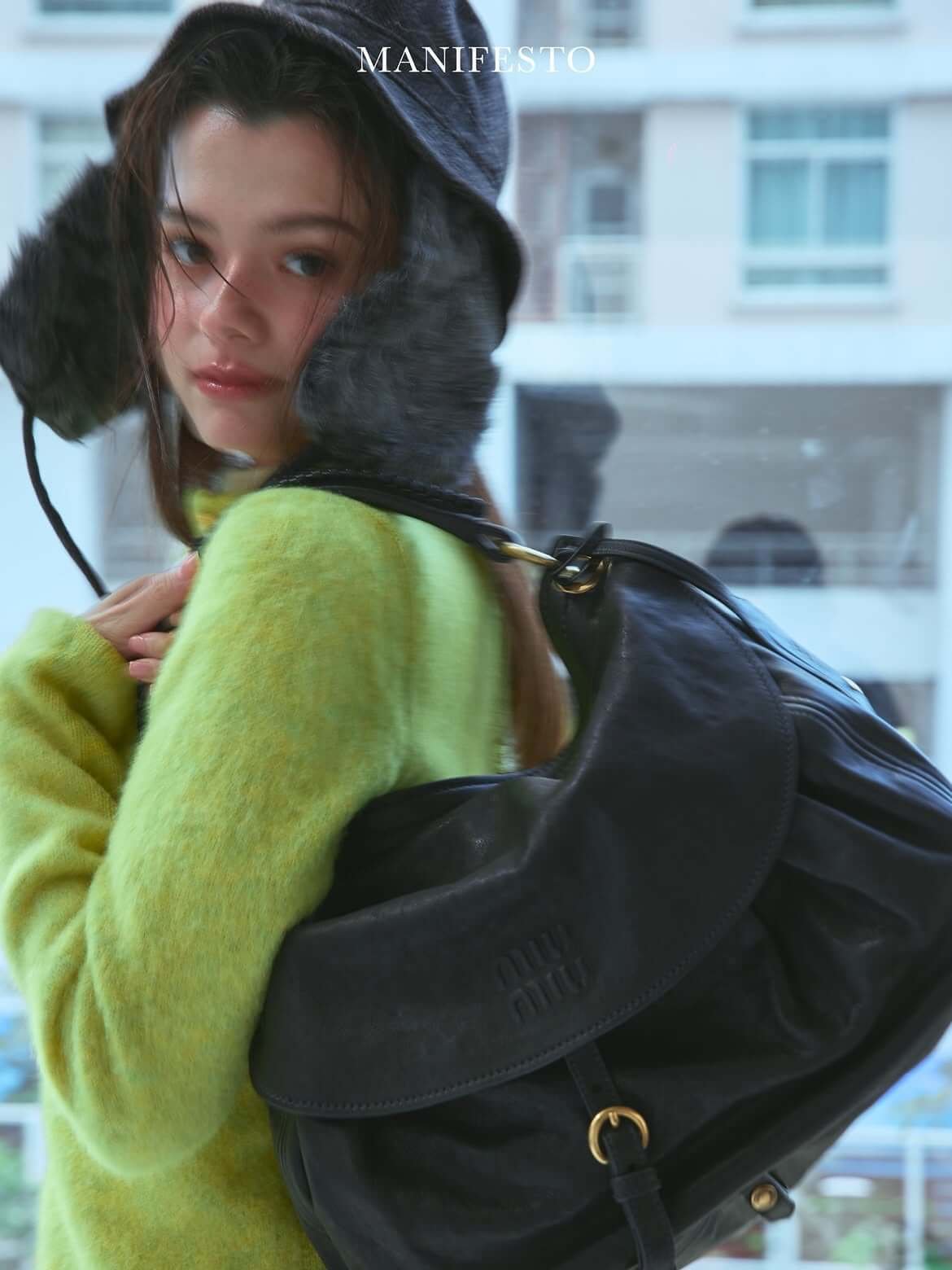 Becky Armstrong featured in Miu Miu Manifesto Asia, Hong Kong edition