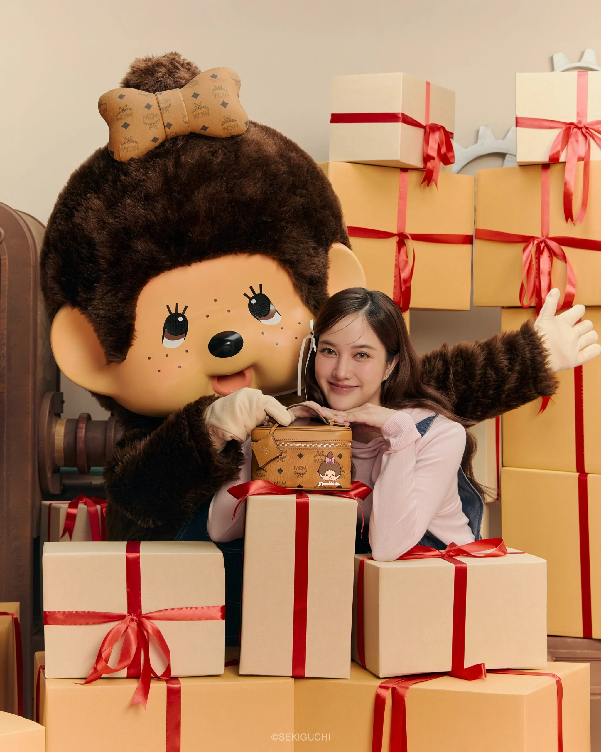 Freen Sarocha — MCM x Monchhichi campaign