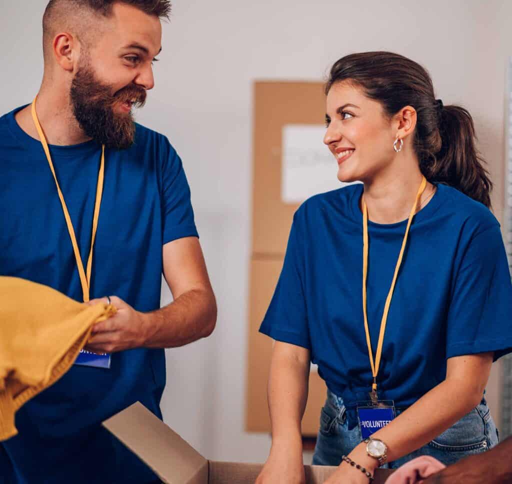 East Perth Landing Page side bar image of removalists in blue shirts