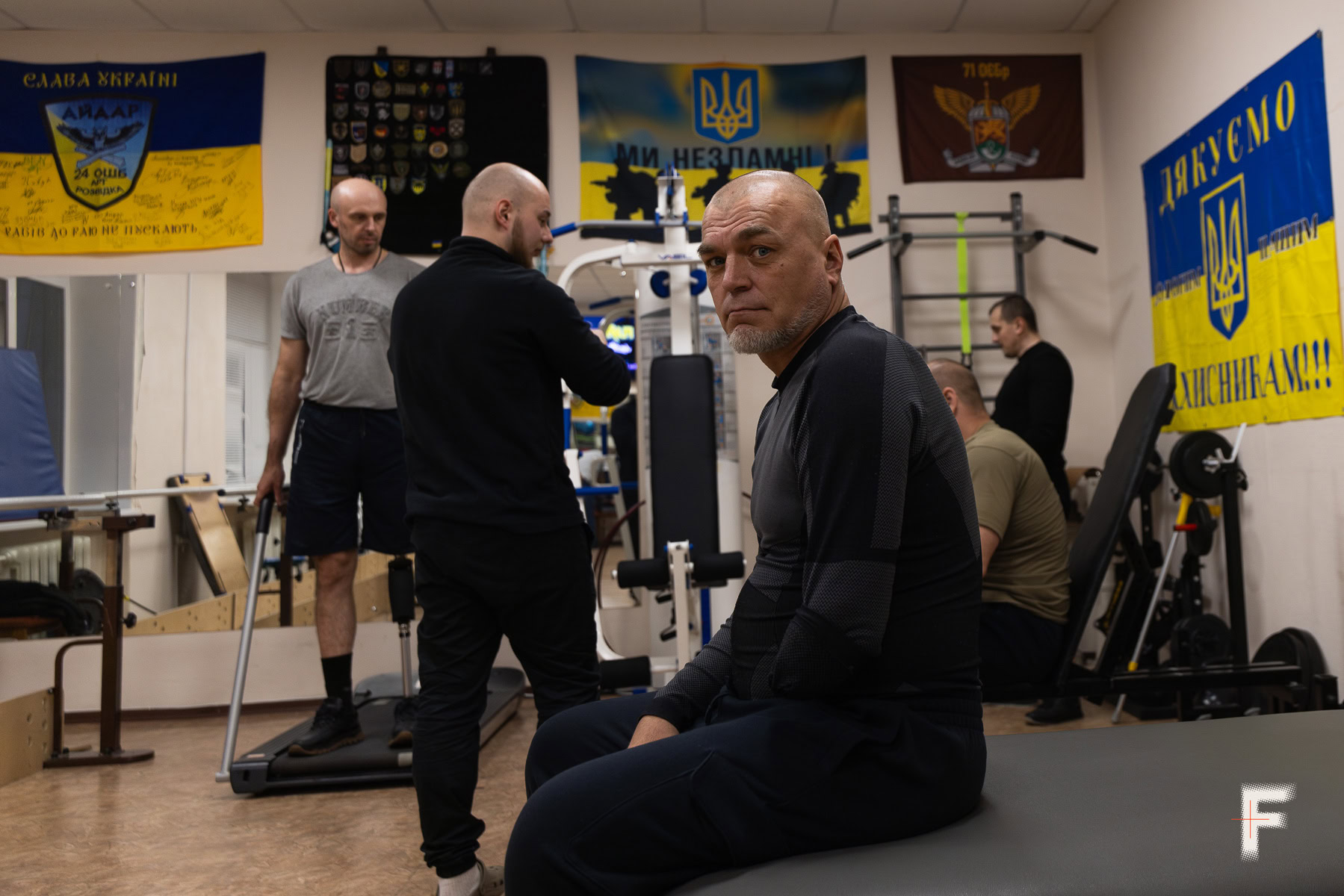 Боєць 128 бригади ТрО, "Леший" в реабілітаційному цетрі, Ветеран з протезом повертається на фронт 2
