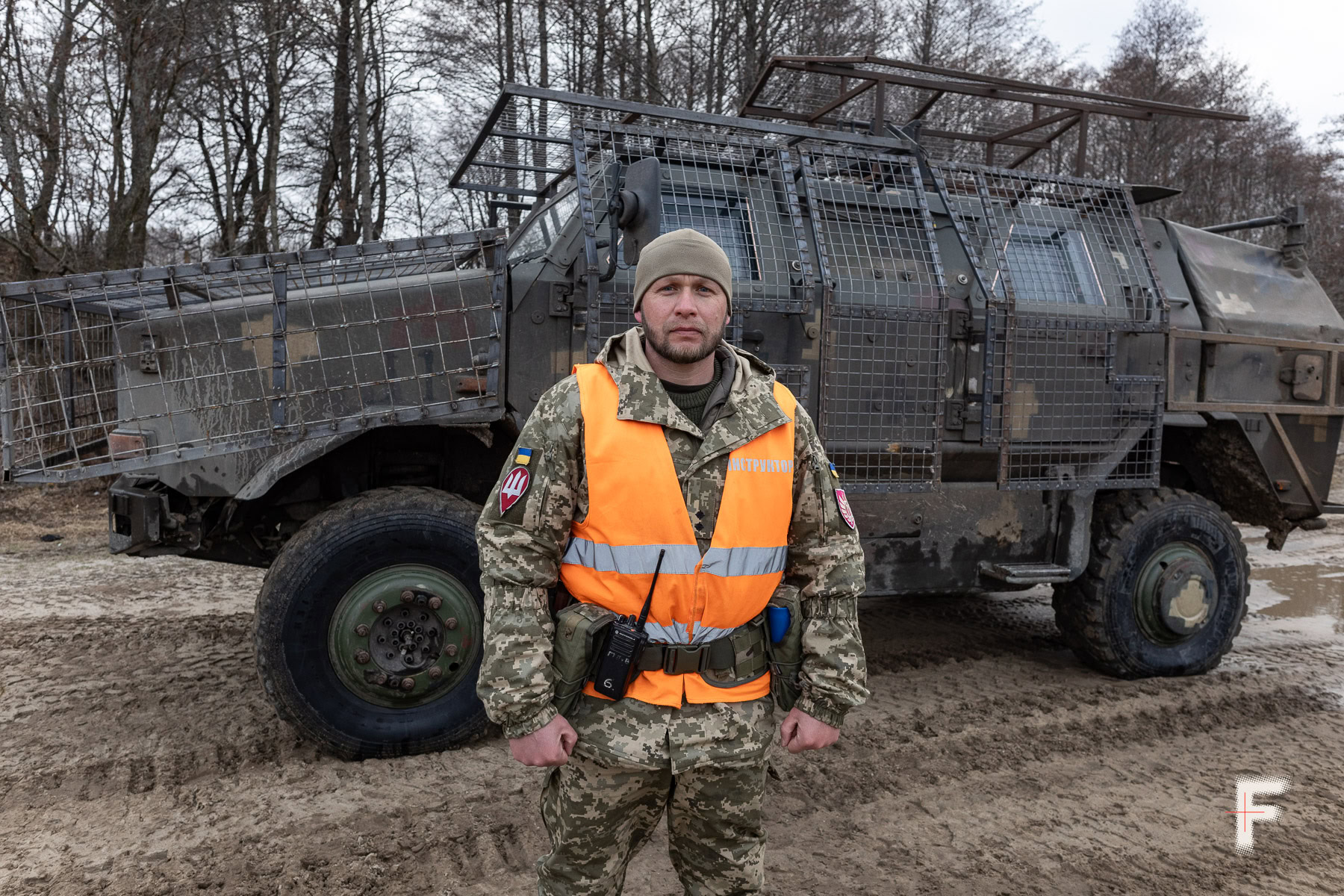 Офіцер групи технічної підготовки та водіння на позивний «Ріф»