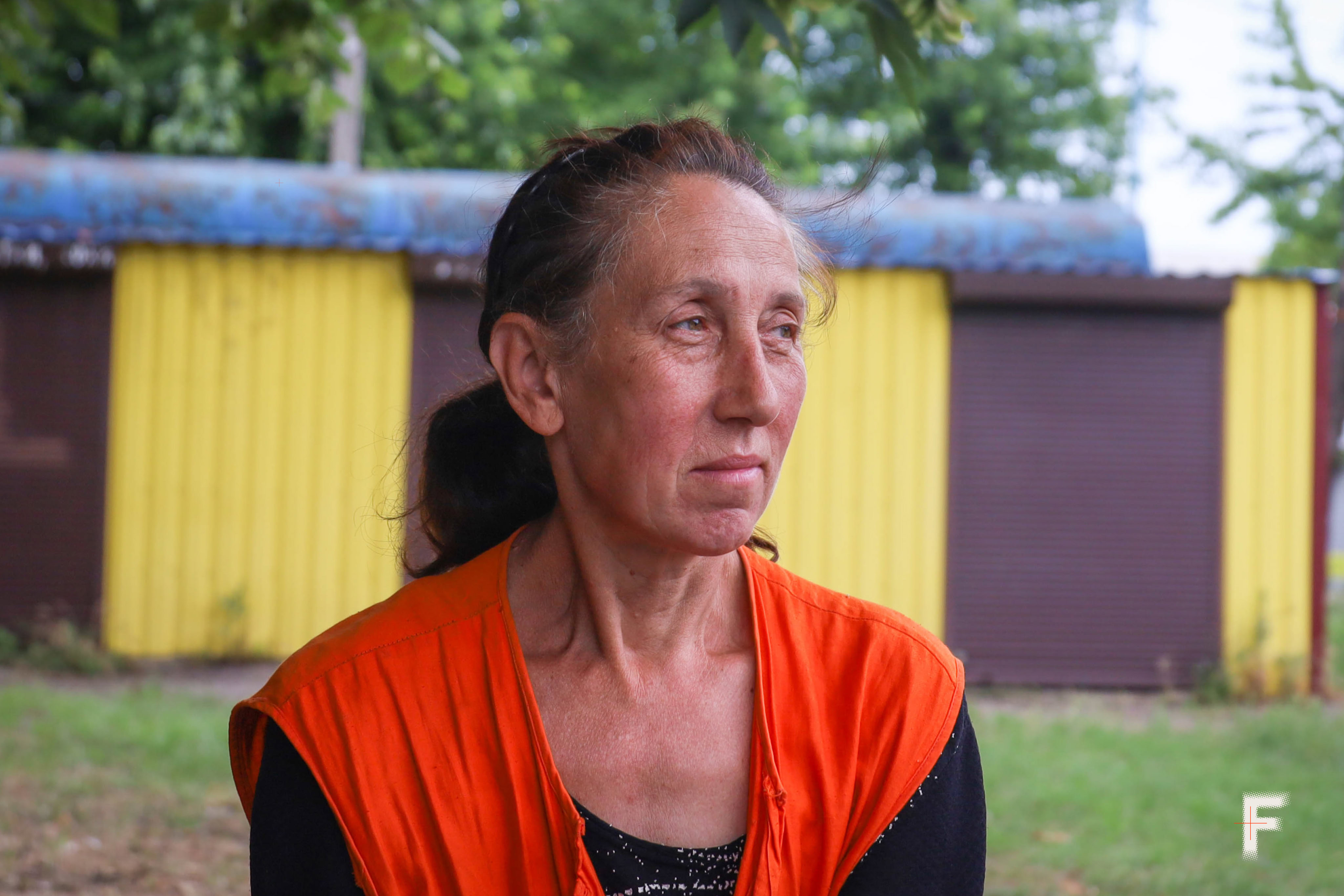 Ліда, працівниця комунальної служби, Донецька обл., Україна, 19 червня 2025 року. Олена Максименко / Frontliner / Костянтинівка Донеччина артилерія