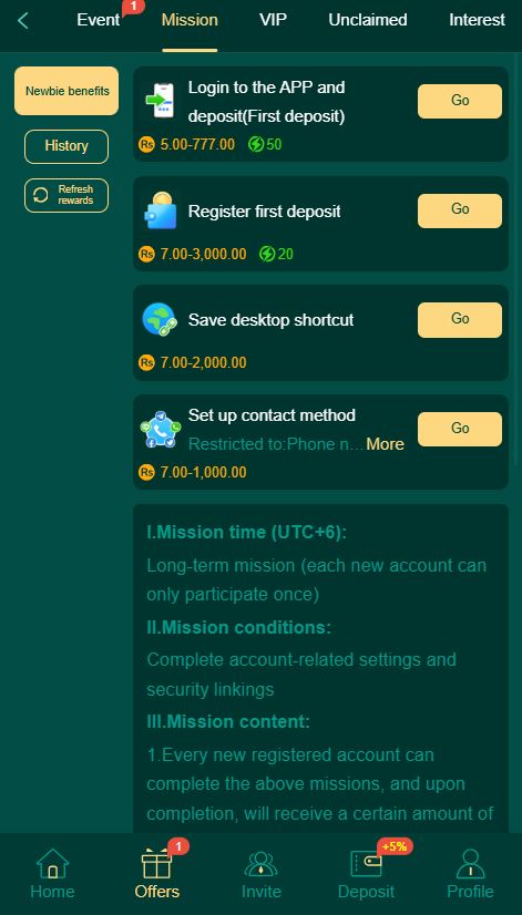 X03 bet Game bonuses screenshot