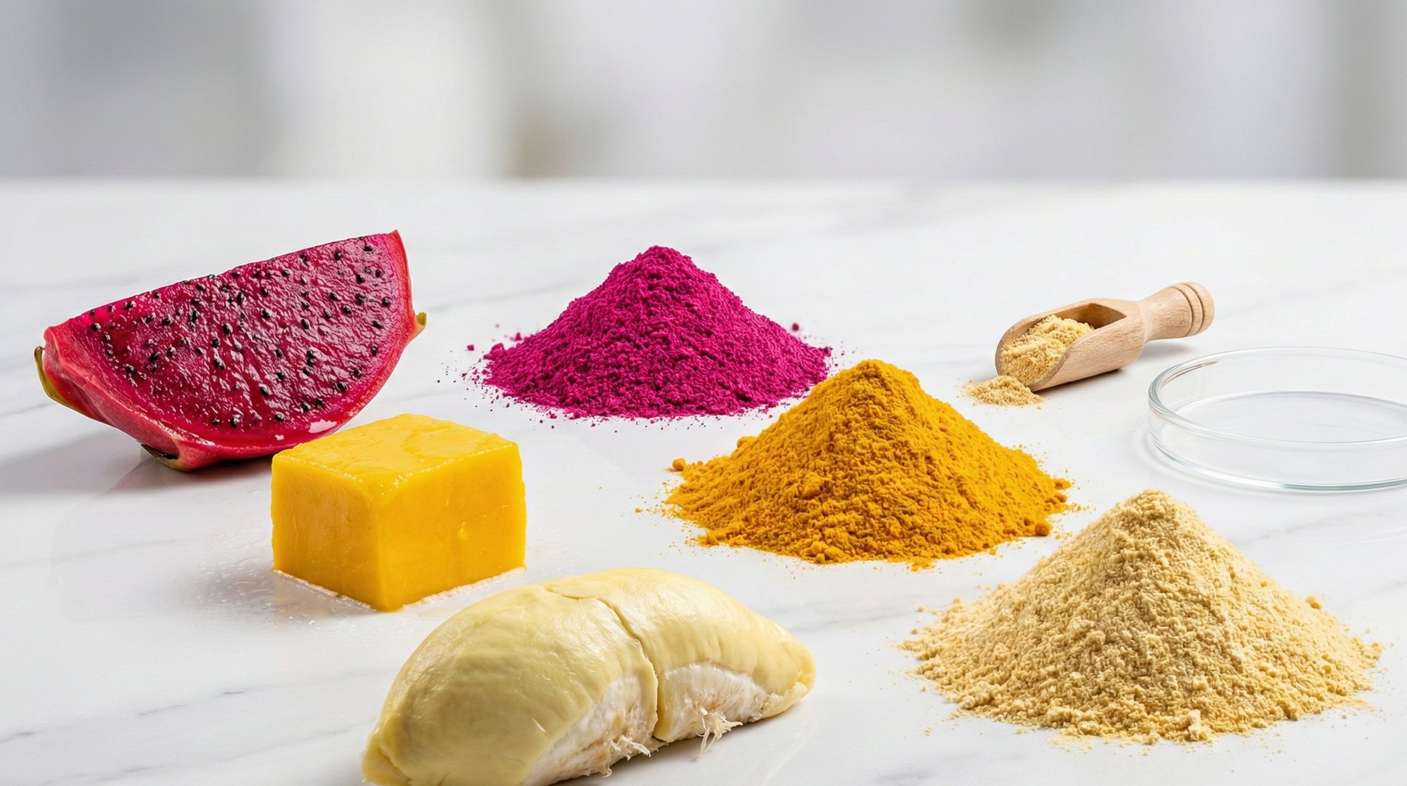 32 dried fruit powder