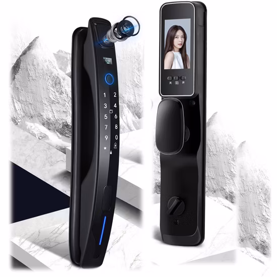 Automatic Invisible Remote Control Smart Door Lock