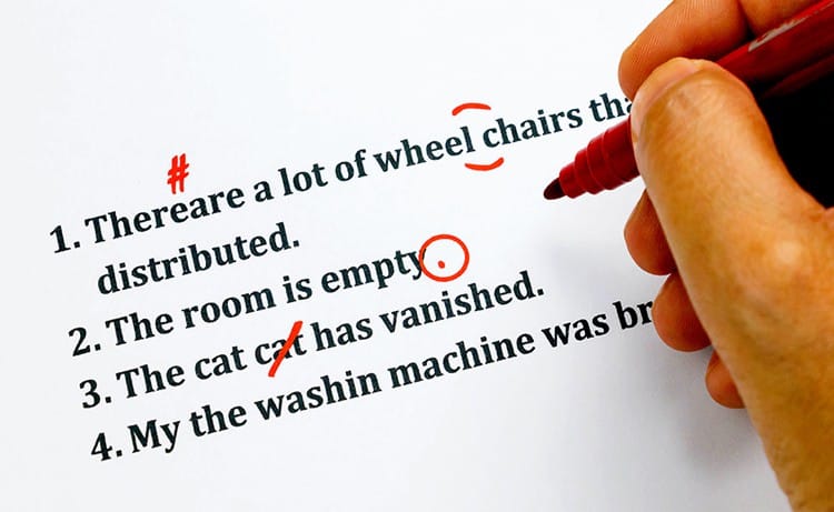 Proofreading marks – the mark of a proofreader
