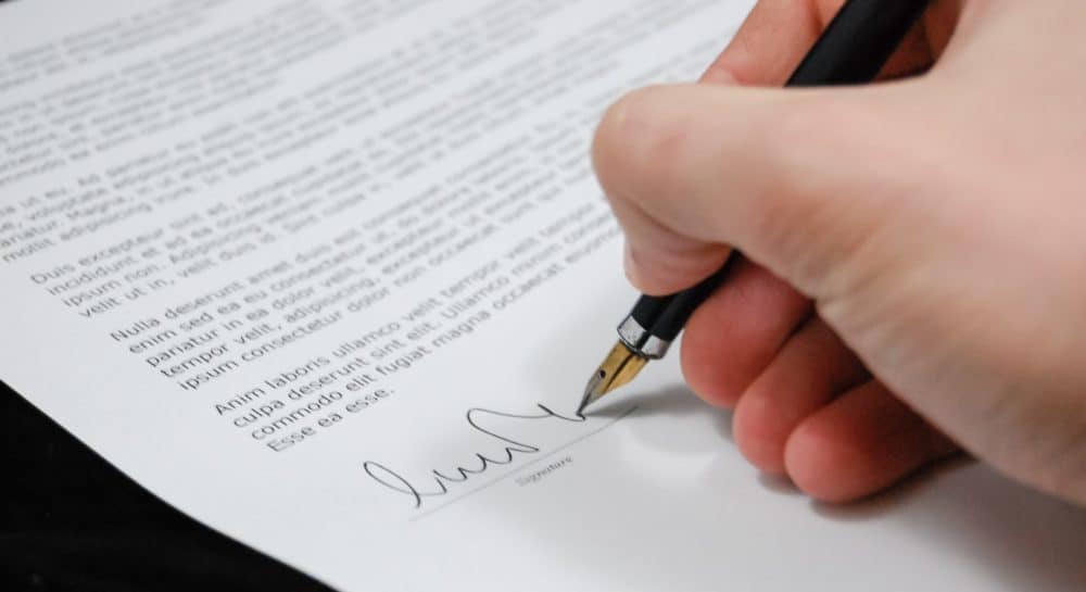 Certificate of proofreading