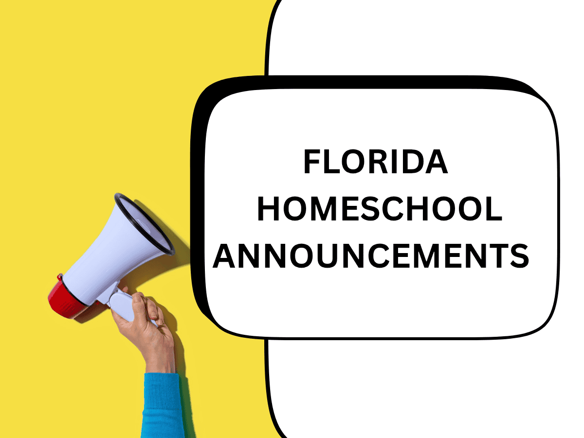 FLORIDA HOMESCHOOL UPDATES
