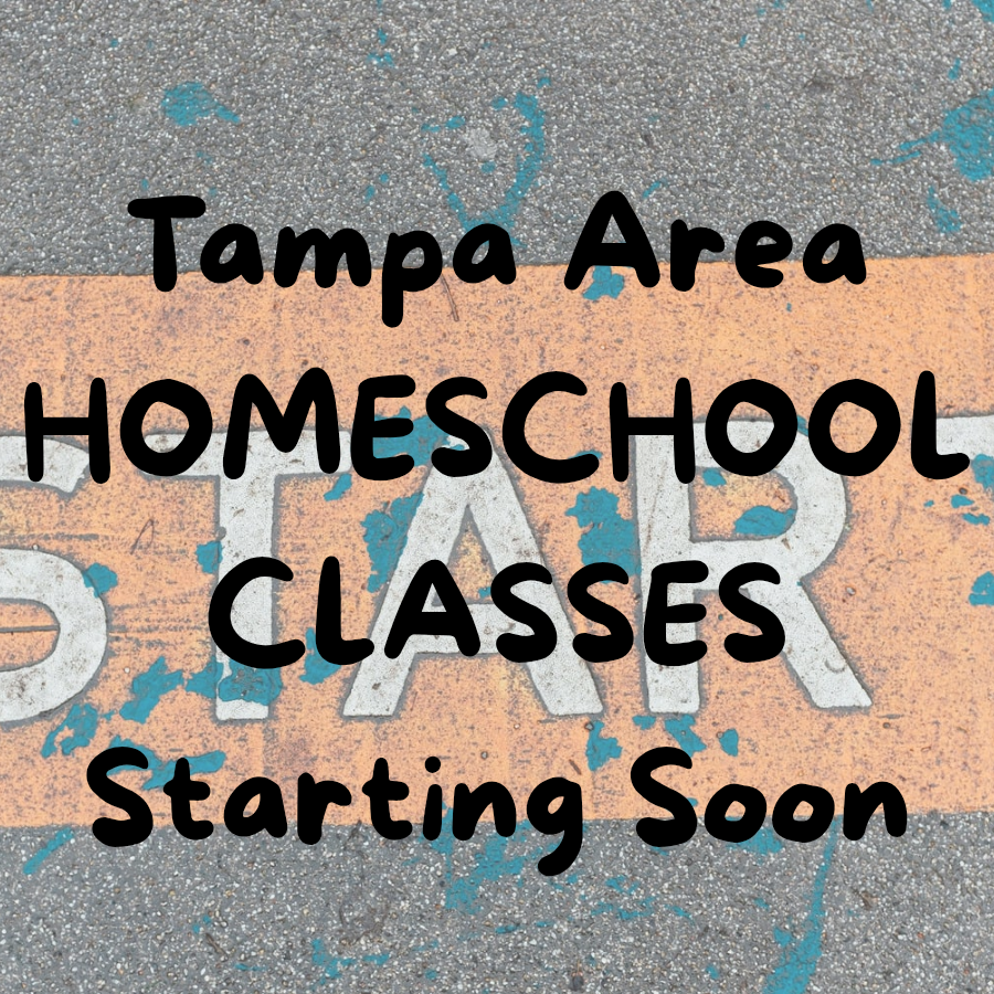 Tampa Homeschool Classes STARTING SOON