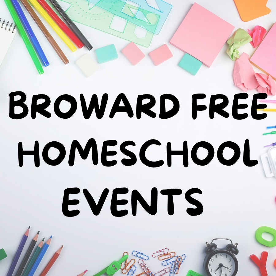 Broward Free Activities For Homeschoolers