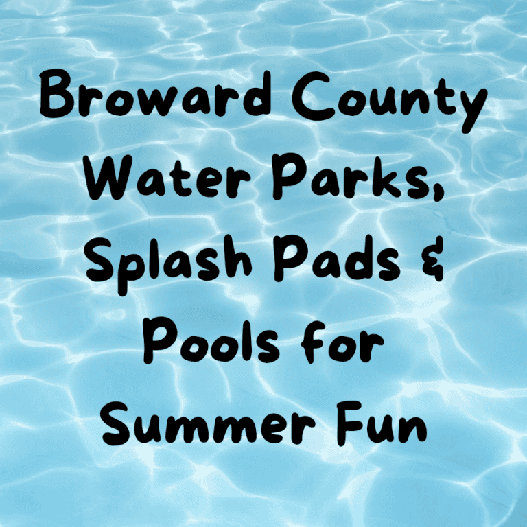 Broward County Splash Pads, Pools & Water Parks for Families