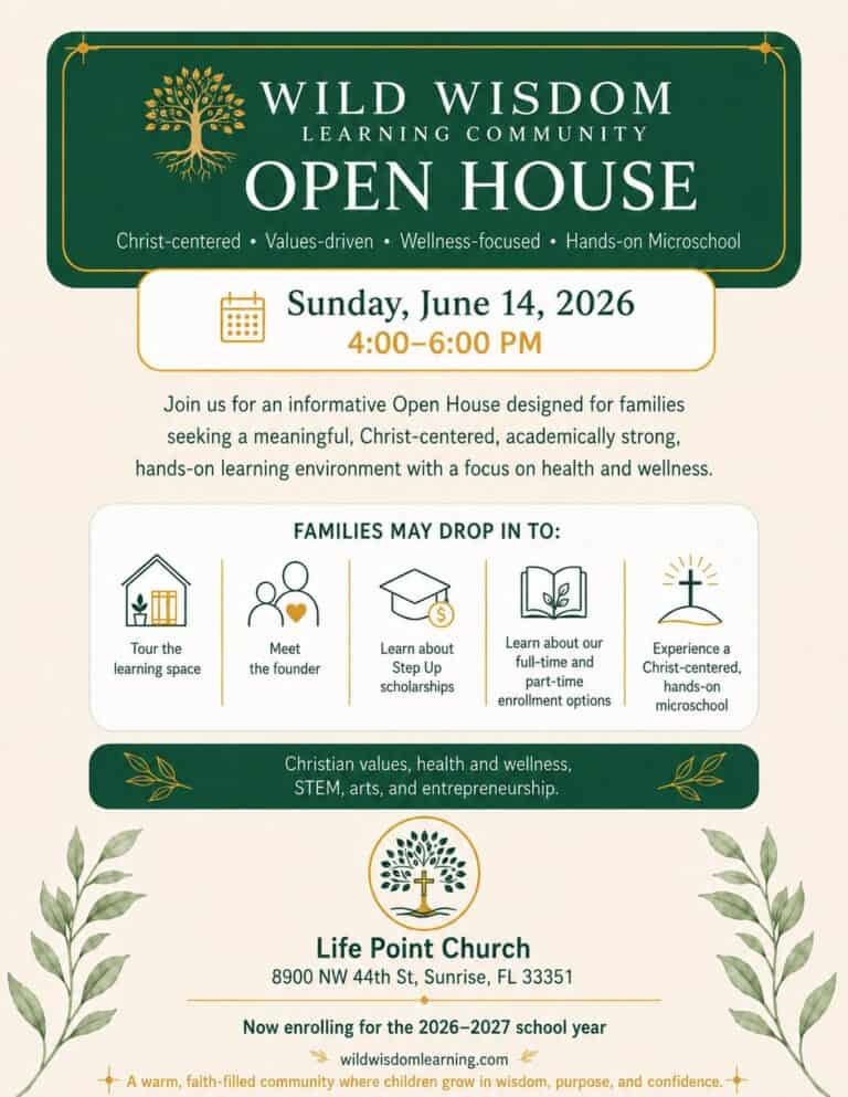 WILD WISDOM LEARNING COMMUNITY OPEN HOUSE