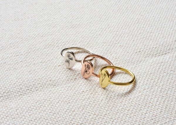 Birth flower Ring FM 234-2