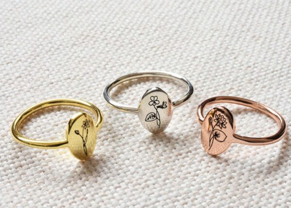 Birth flower Ring FM 234-4