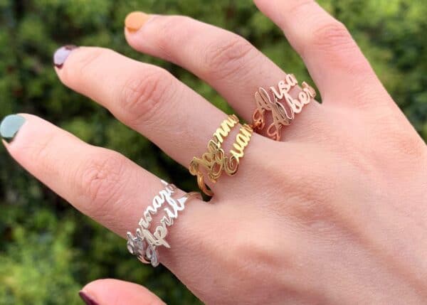 Double Name Ring FM 227-1