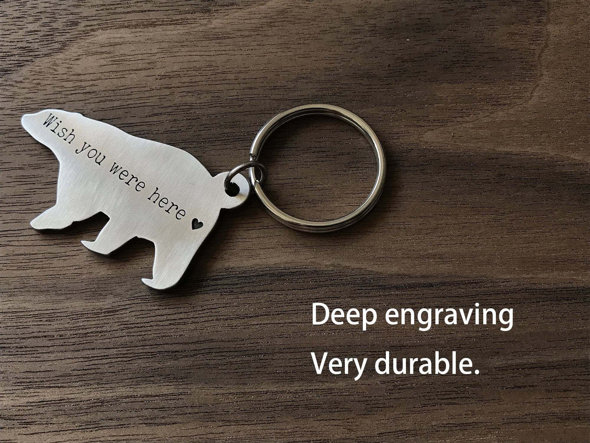 Papa bear keychain FM 226-1