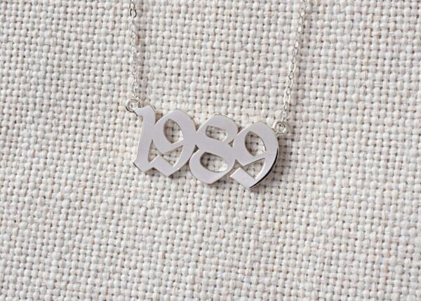 Personalized year necklace FM 235-3