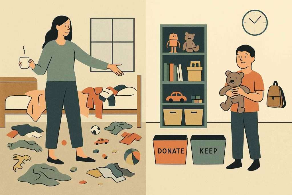 organizing kids bedrooms
