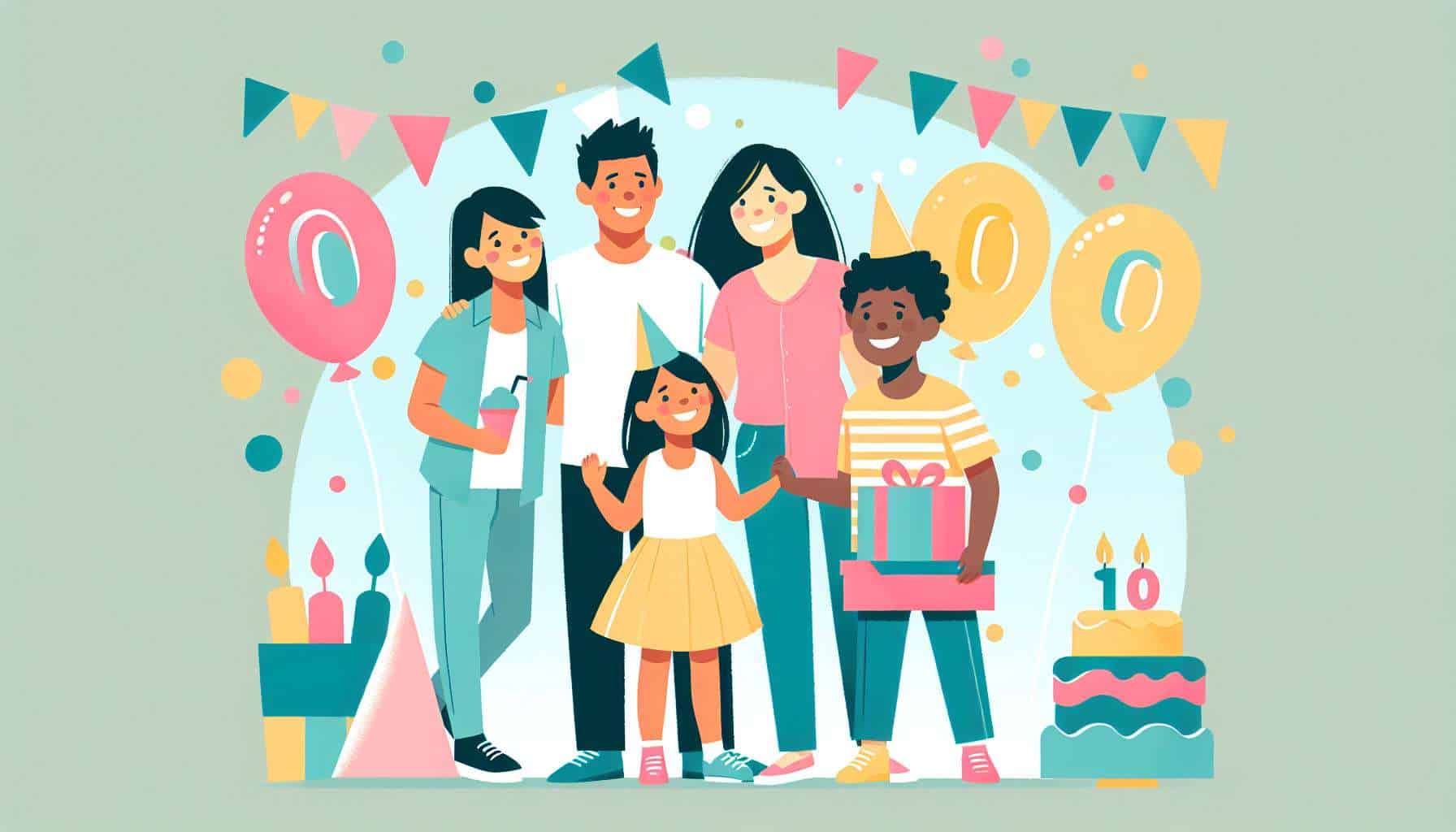 boys 10th birthday party ideas – party ideas for kids illustration