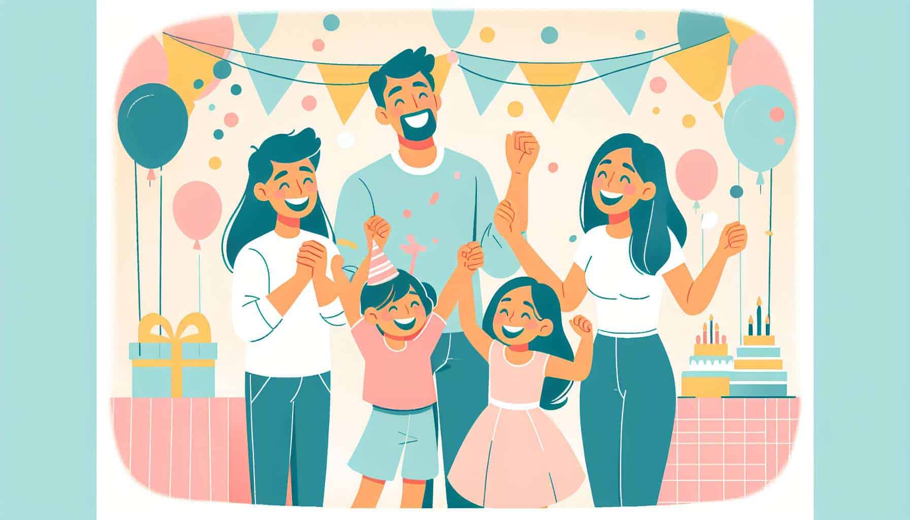 Budget-Friendly Birthday Parties – party ideas for kids illustration